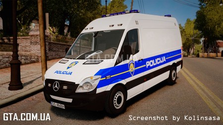 Mercedes-Benz Sprinter Croatian Police v2.0 [ELS]
